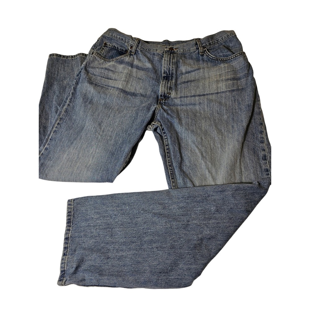 Wrangler Mens‎ Relaxed Fit Jeans Blue Medium Wash Denim 42x32 97NCWBD